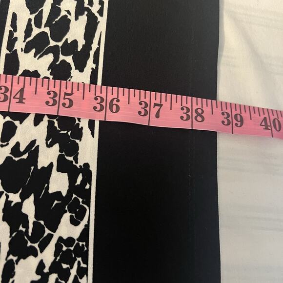 Saint Tropez West Womens Printed Shift Dress Plus Size 20W Multi Color Stretch - Picture 10 of 11